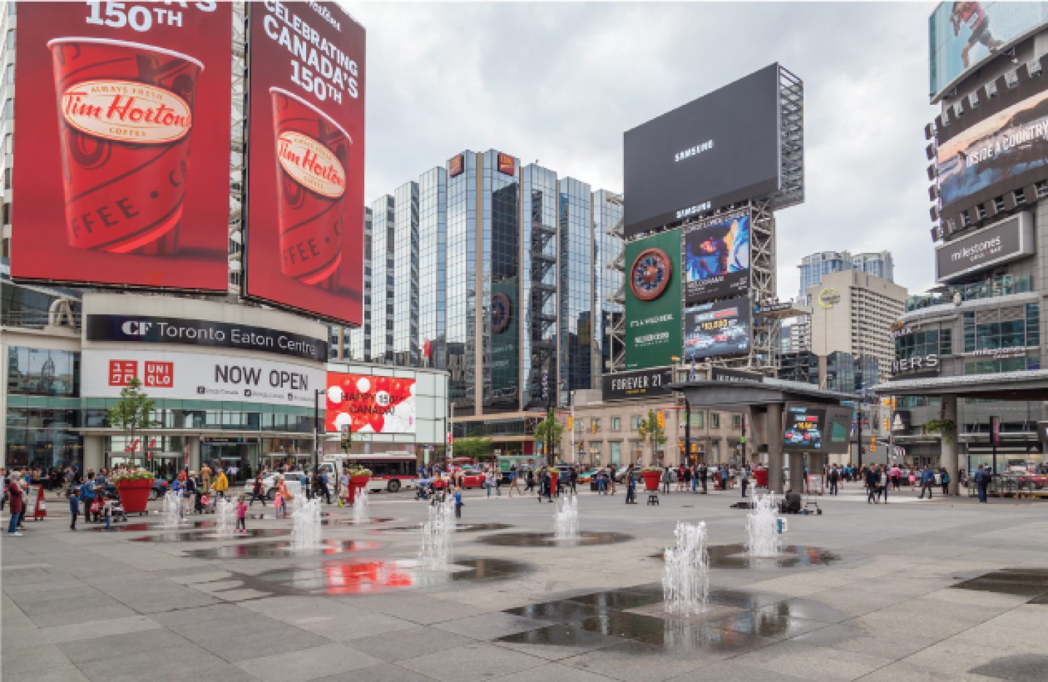 Yonge and Dundas Square Billboard Advertising Annex Graphics