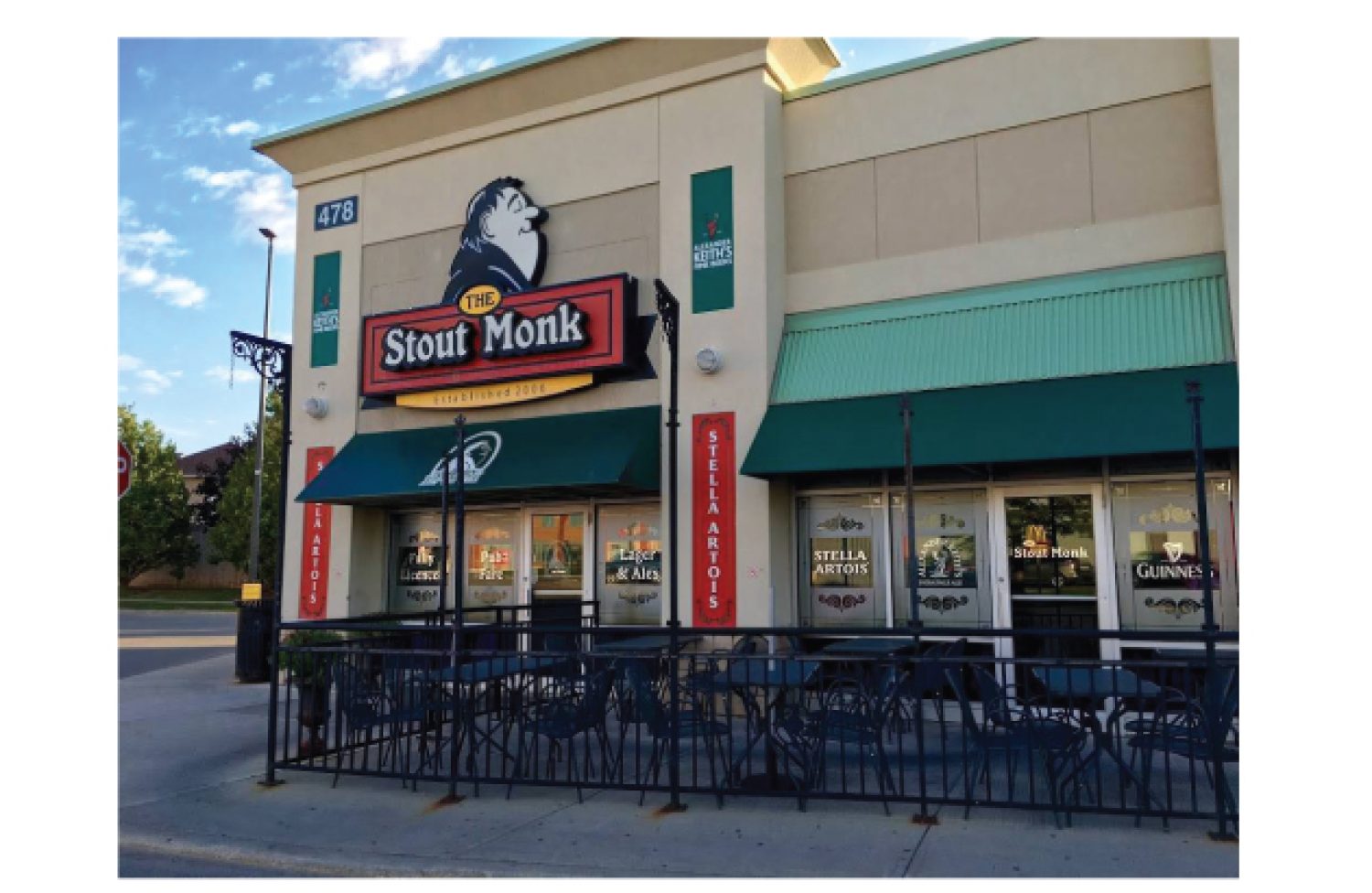 The Stout Monk Signage by Annex Graphics