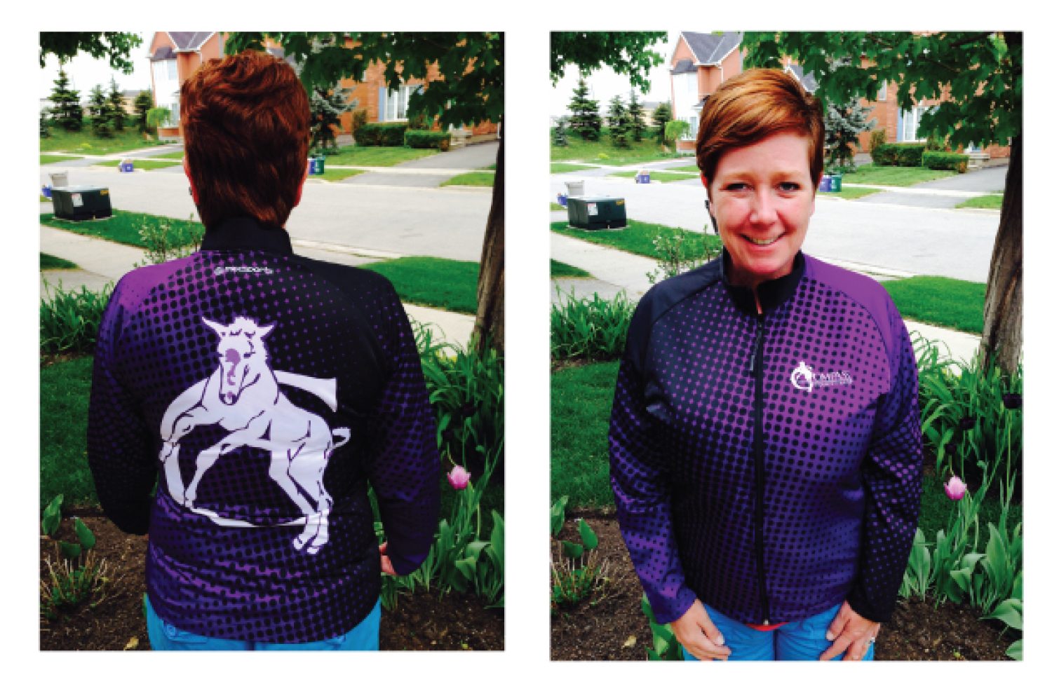 Compass Equestrian Jacket produced by Annex Graphics
