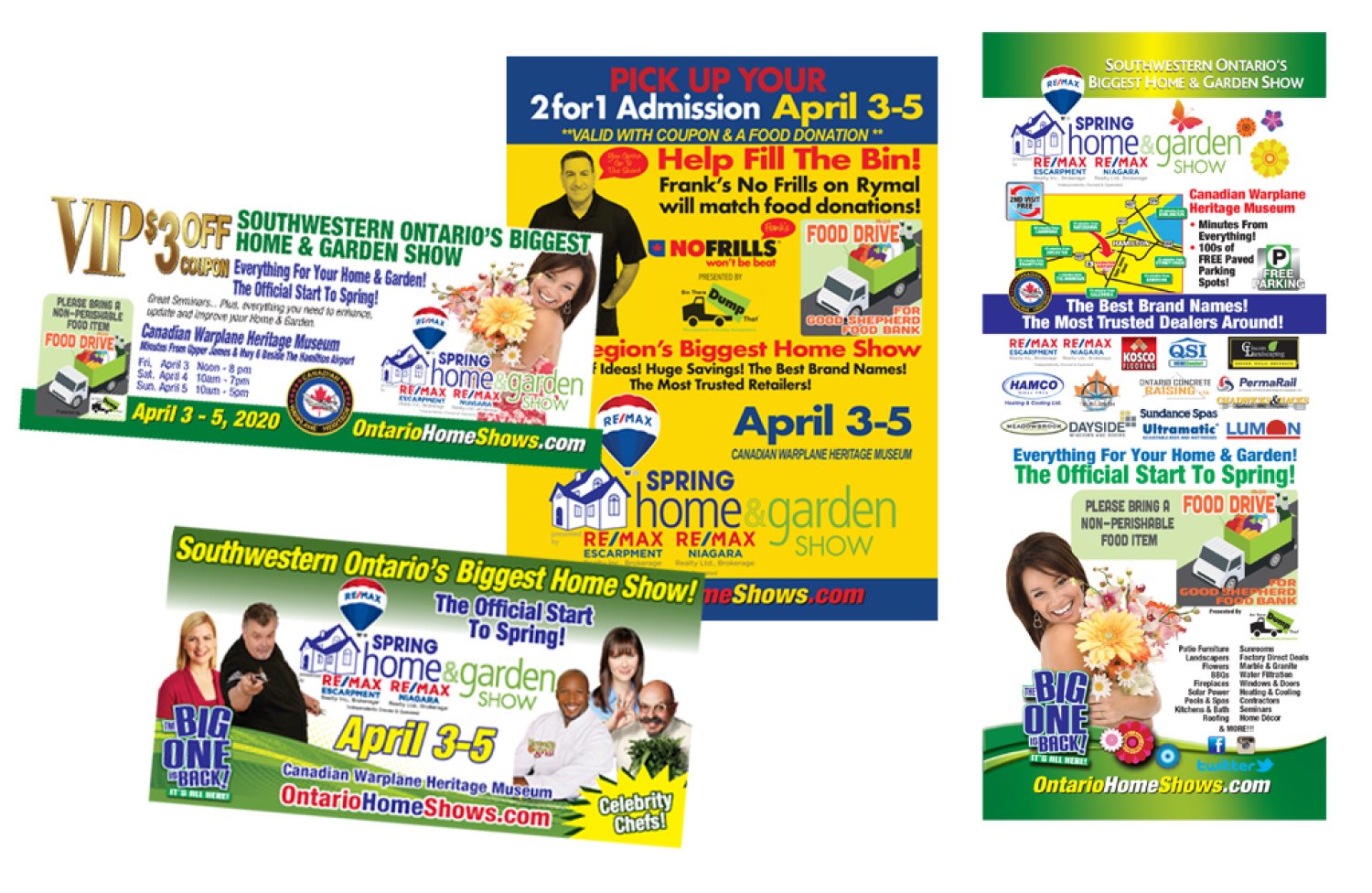 Hamilton Spring Home & Garden Show Marketing Material by Annex Graphics