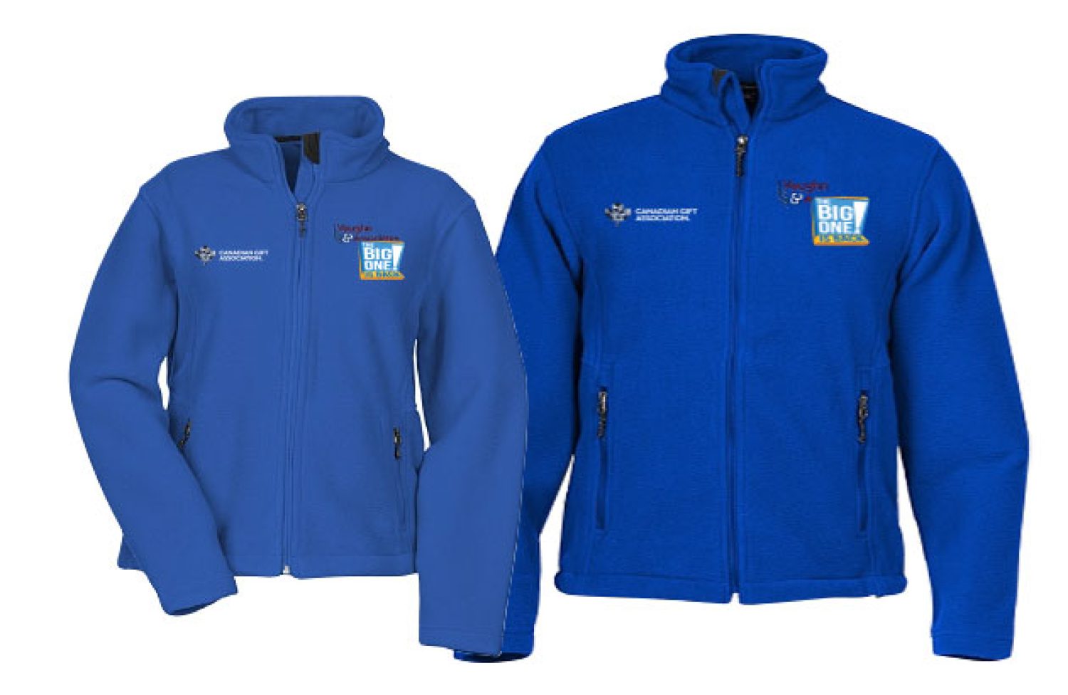 Canadian Gift Association Fleece Jackets created by Annex Graphics