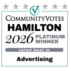 2026 Community Votes Platinum Winner Advertising
